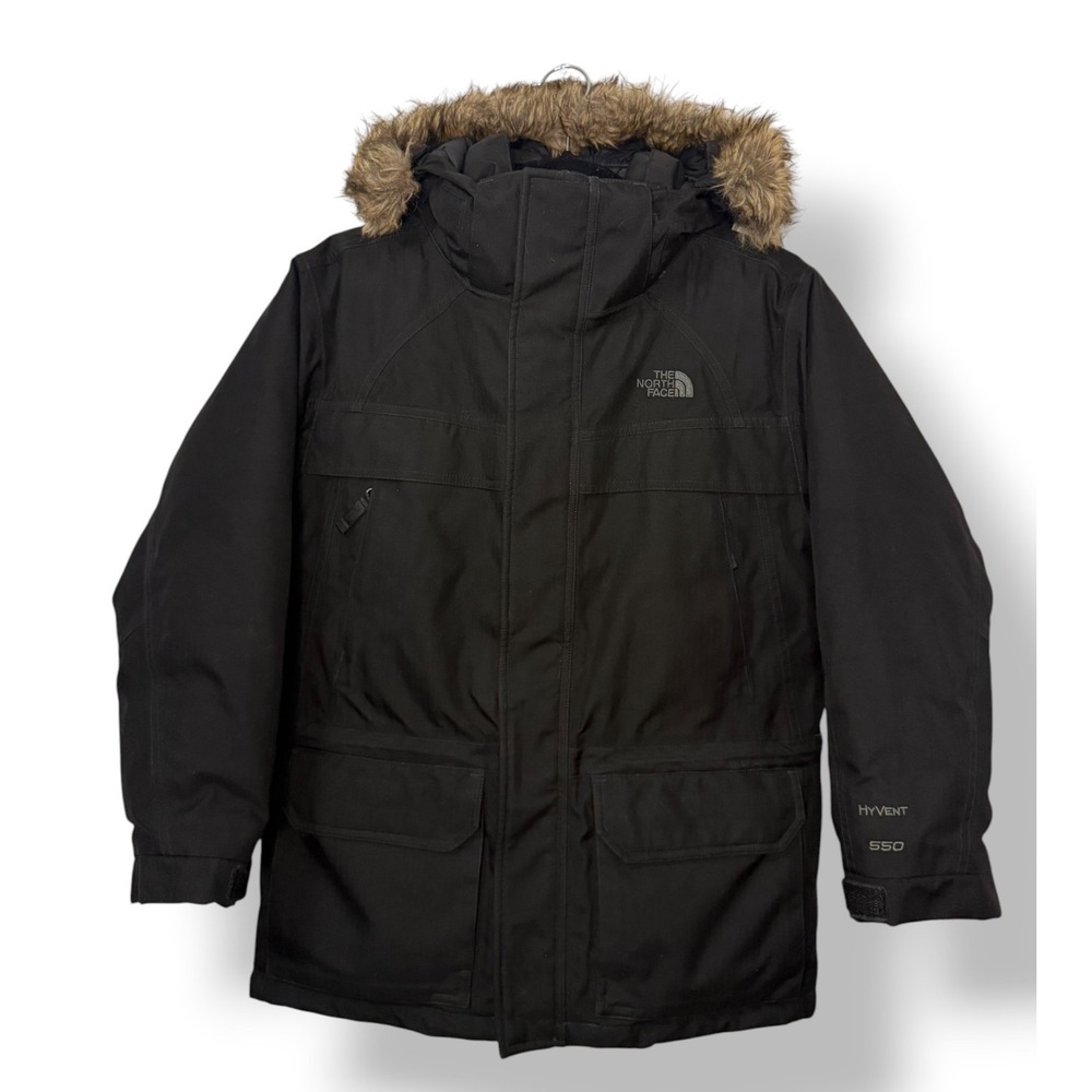 The North Face McMurdo Boys Medium Parka Coat HyVent 550 Fill Down